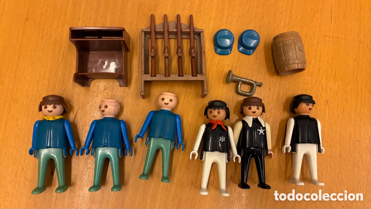 Playmobil: Playmobil - Vaqueros y Fuerte - Personajes y accesorios