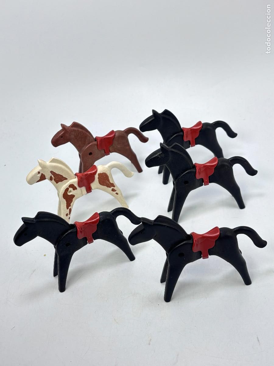 Playmobil: Playmobil lote caballo con silla de montar