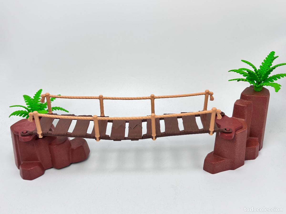 Playmobil: Playmobil roca puente colgante escenario