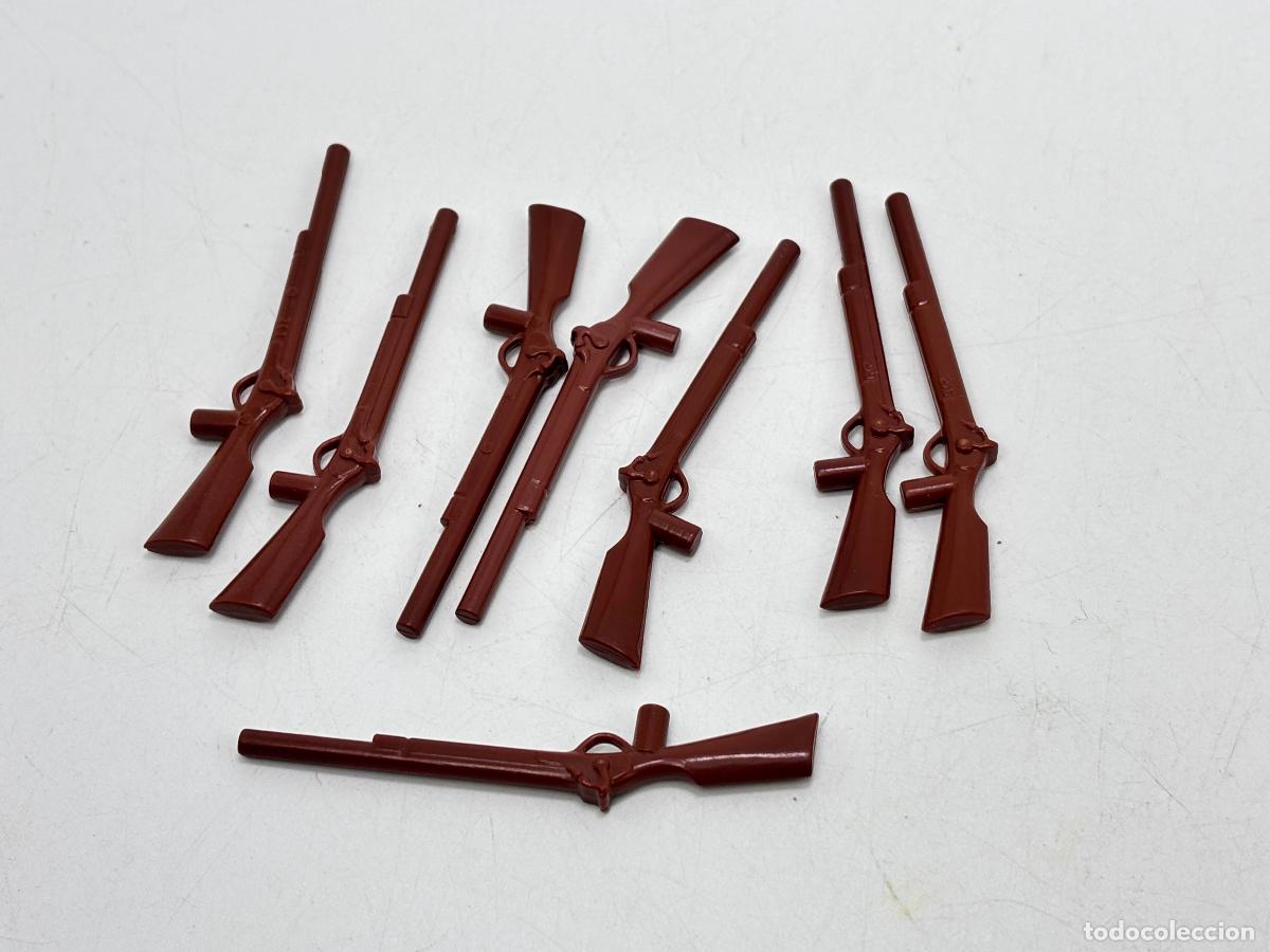 Playmobil: Playmobil lote rifle escopeta vaquero soldado oeste