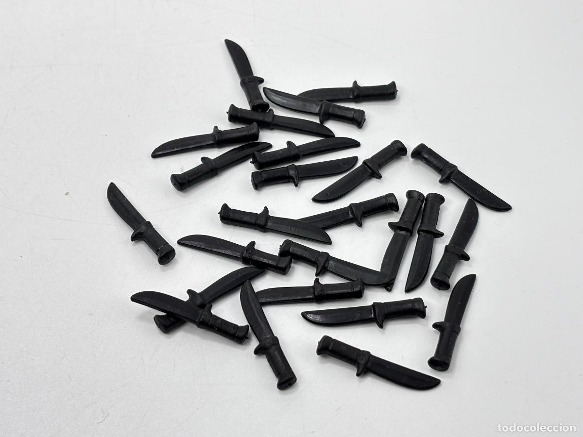 Playmobil: Playmobil lote cuchillo negro