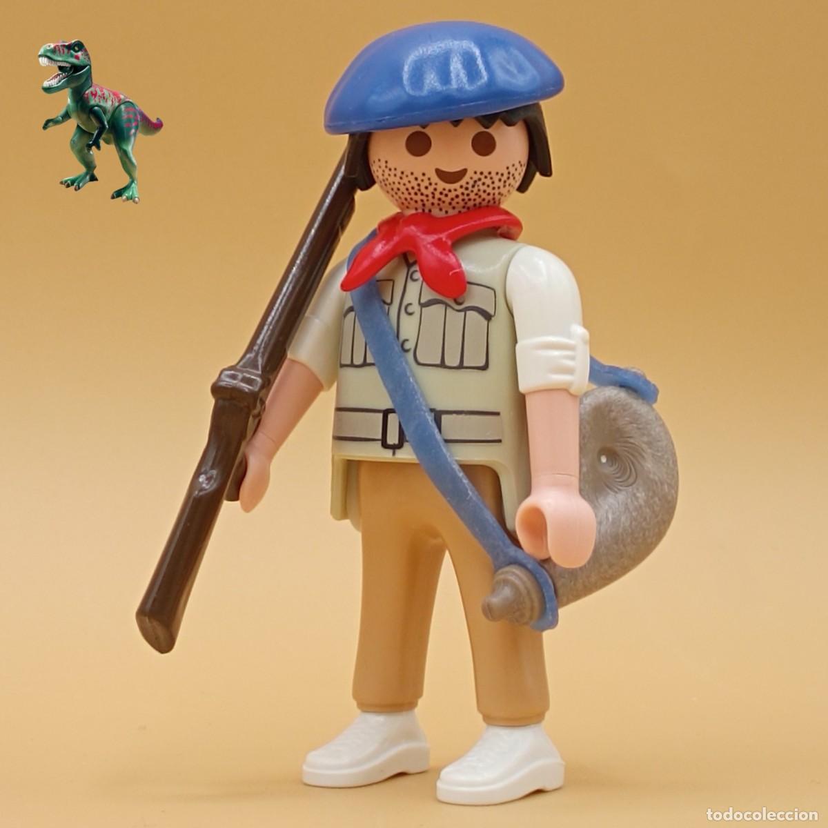 Playmobil: Playmobil figura partisano frances italiano gaucho miliciano paisano rebelde guerrillero soldado