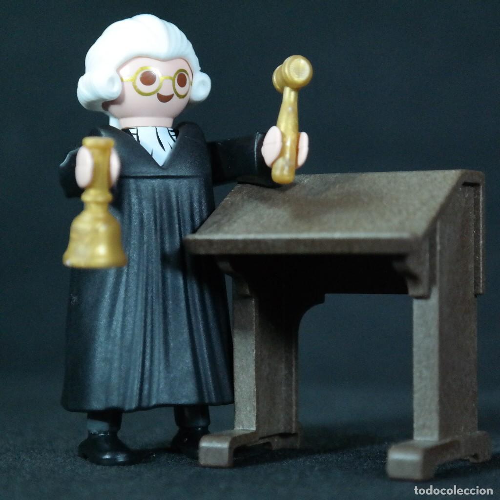 Playmobil: Playmobil juez con martillo y campanita ☼