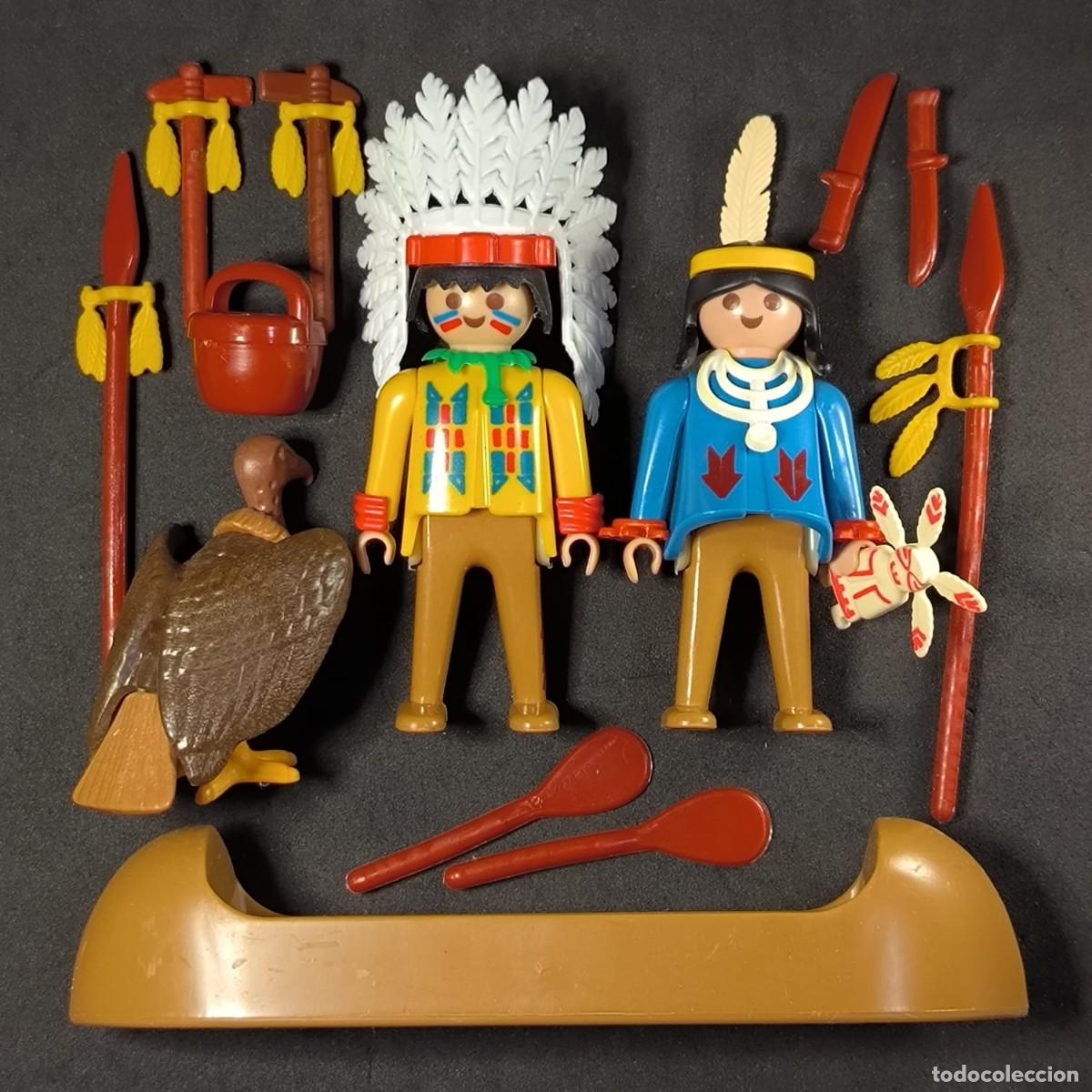 Playmobil: Playmobil indios con bote ☼ - Foto 1