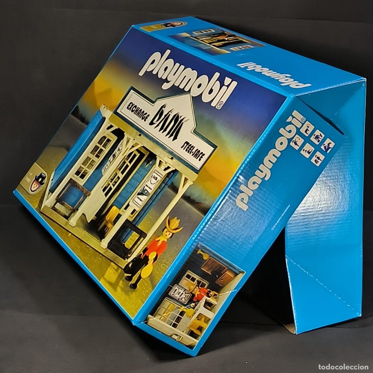 Playmobil: Playmobil caja vacia 1-3422 banco bank del oeste ☼