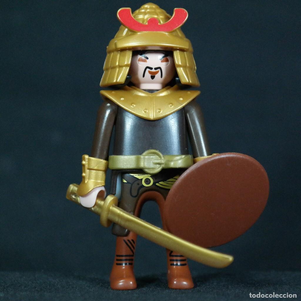 Playmobil: Playmobil samurai con casco dorado ☼