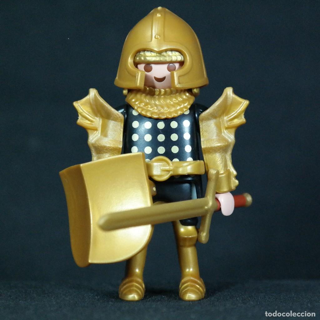 Playmobil: Playmobil caballero dorado ☼