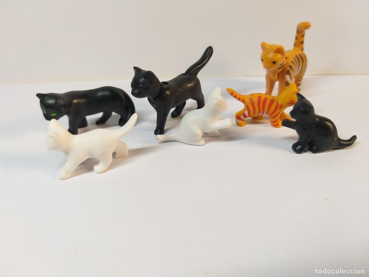 Playmobil: PLAYMOBIL - LOTE GATOS - CITY, OESTE, ROMANO ETC..