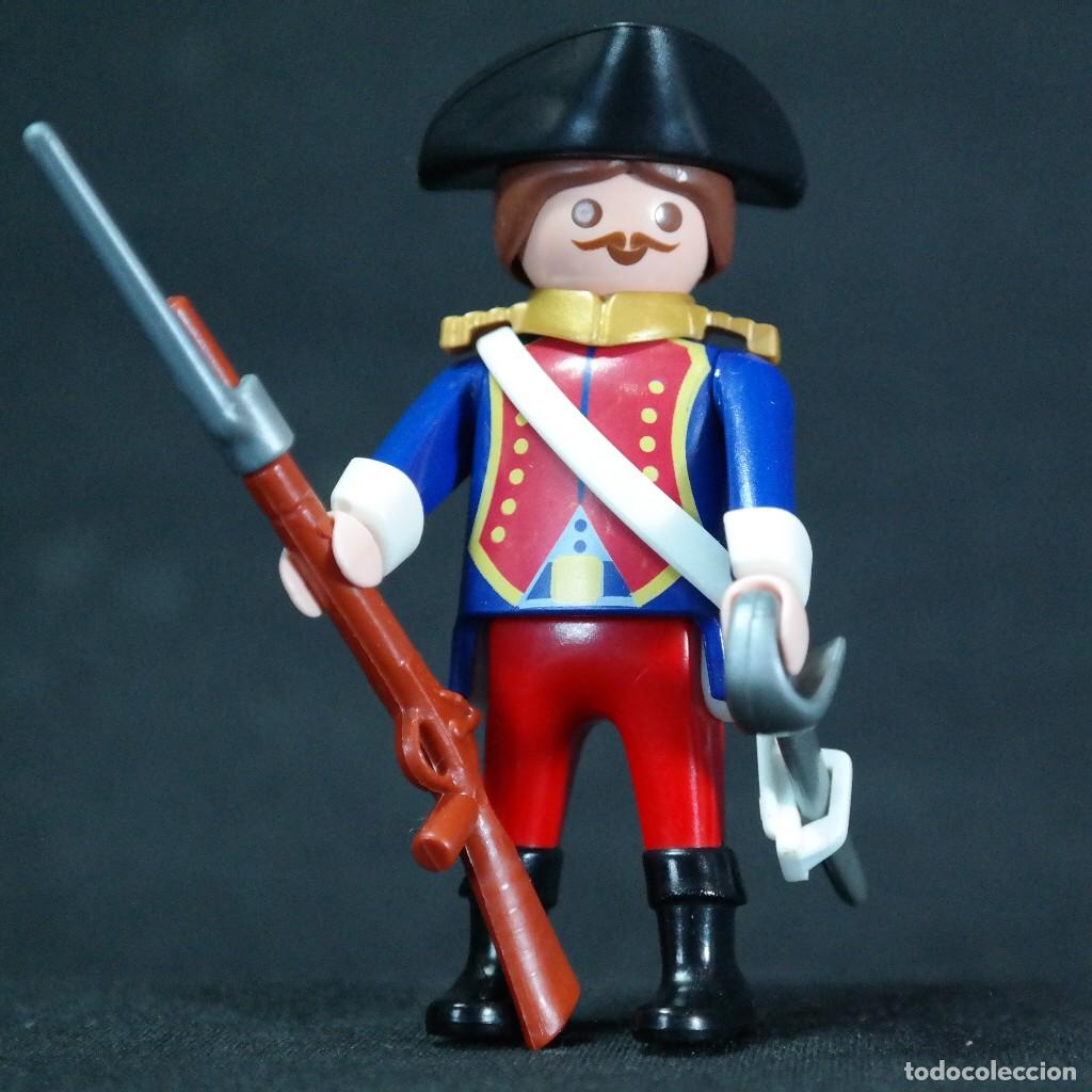 Playmobil: Playmobil soldado frances con bigotes ☼