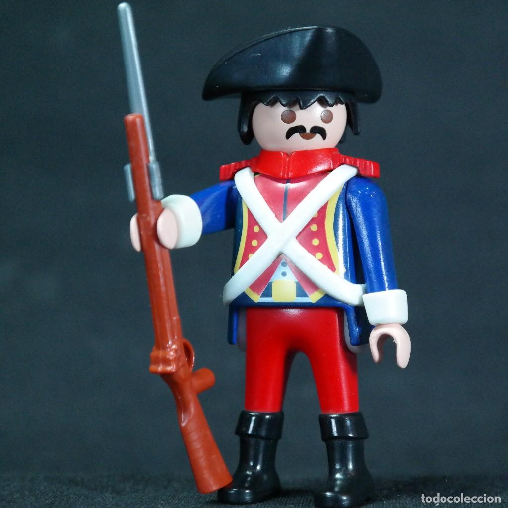 Playmobil: Playmobil soldado frances con bigotes ☼