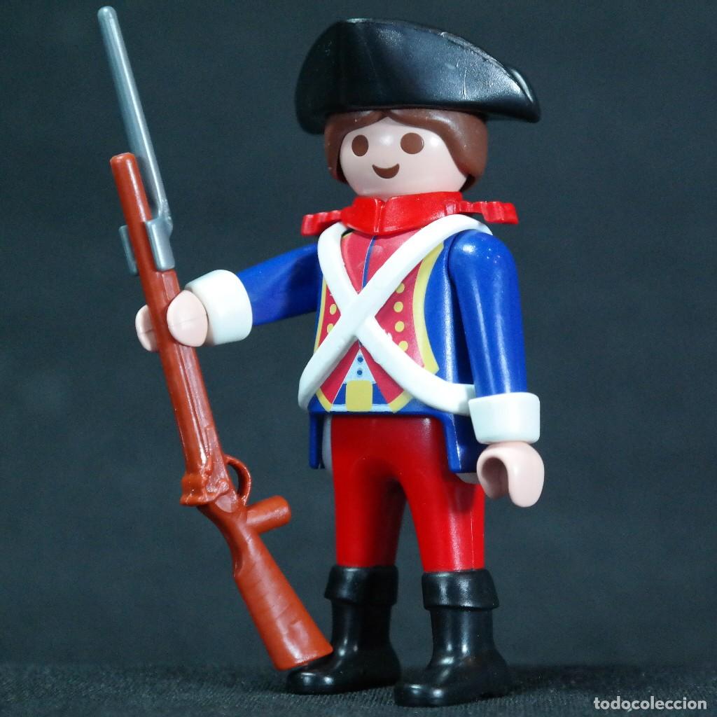 Playmobil: Playmobil soldado frances con bigotes ☼