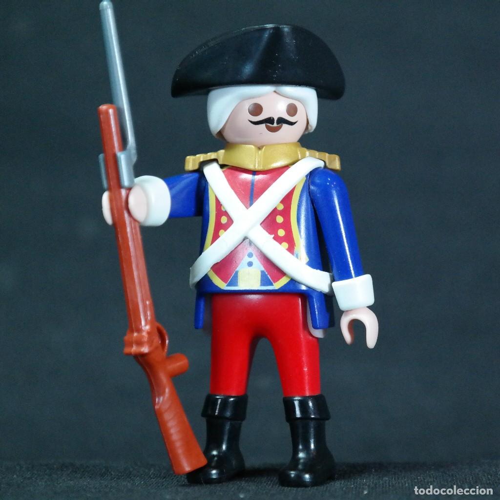Playmobil: Playmobil soldado frances con bigotes ☼