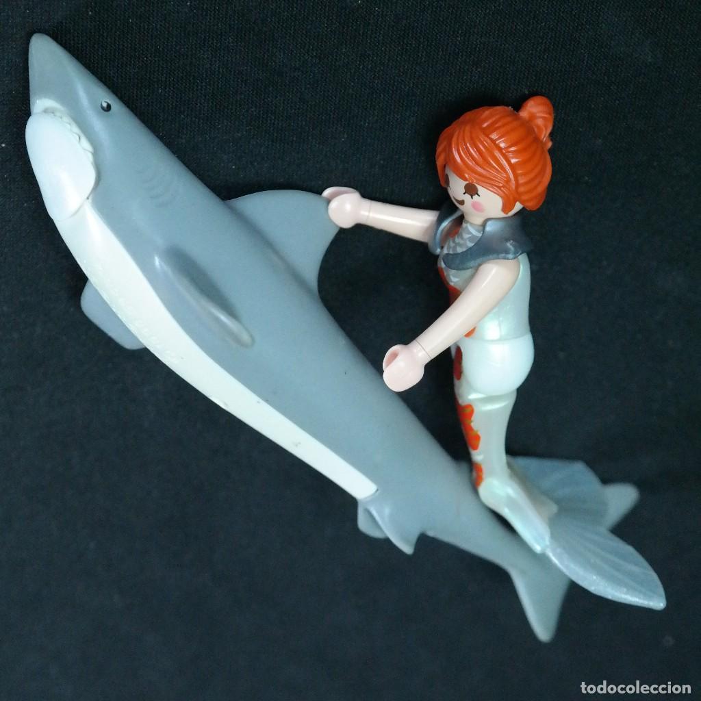 Playmobil: Playmobil tiburon con sirena ☼