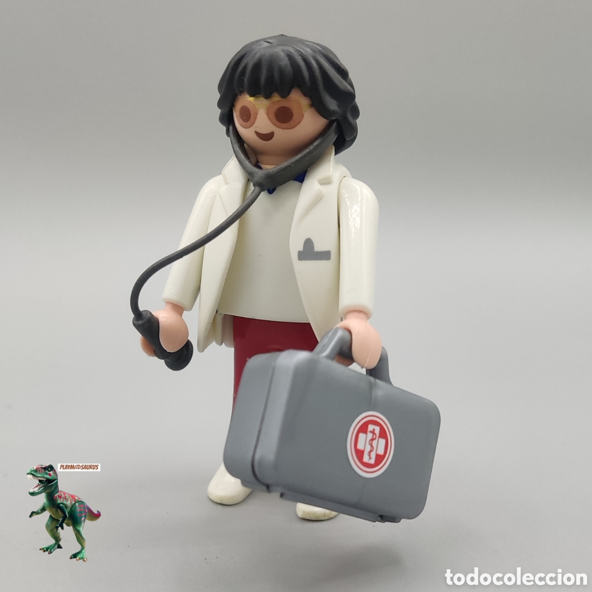 Playmobil: Playmobil figura hombre enfermero medico de urgencias doctor hospital 3432 3456 3459 3490 3495 3224