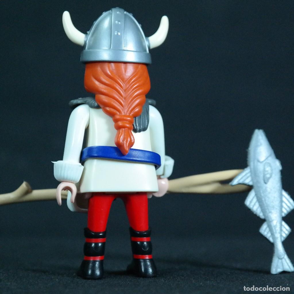 Playmobil: Playmobil vikinga con pez ☼ - Foto 3