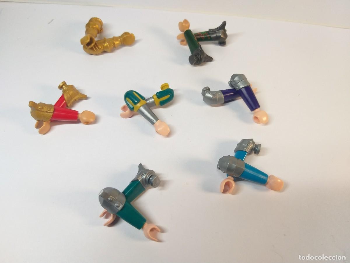 Playmobil: PLAYMOBIL - LOTE BRAZOS VARIADOS. - CITY, OESTE, ROMANO ETC..