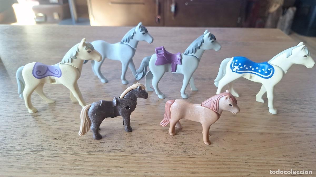 Playmobil: Lote 4 Caballos y 2 Ponys - Foto 1