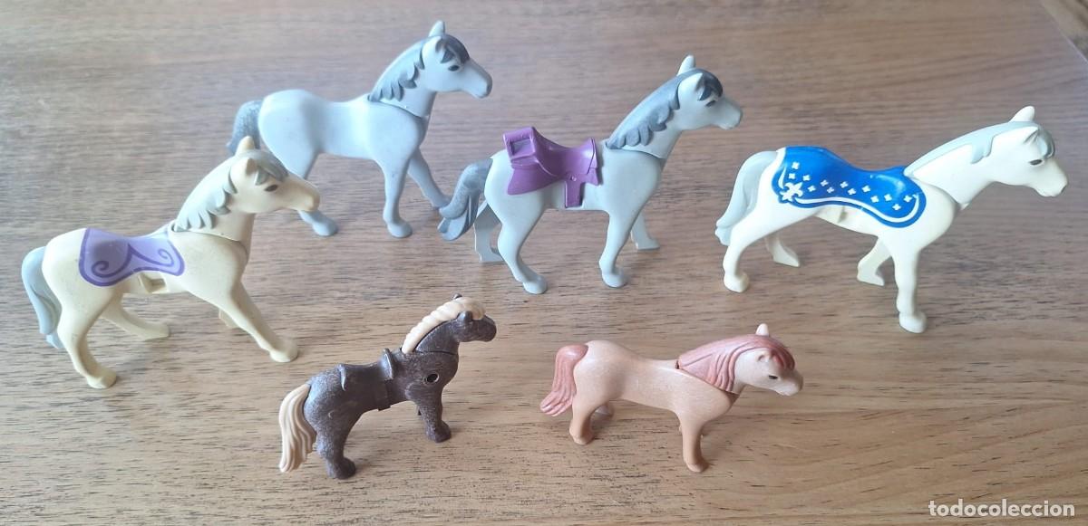 Playmobil: Lote 4 Caballos y 2 Ponys - Foto 2