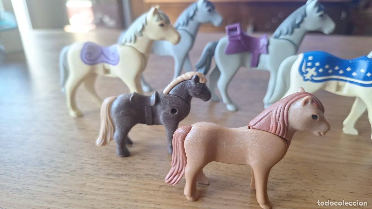 Playmobil: Lote 4 Caballos y 2 Ponys - Foto 3