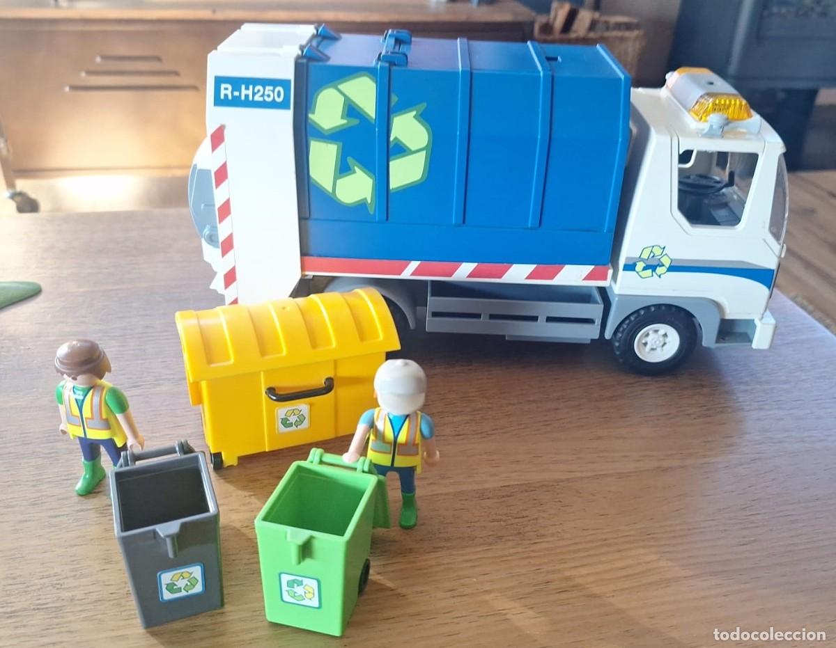 Playmobil: Cami&oacute;n de Basura Reciclaje - Foto 3