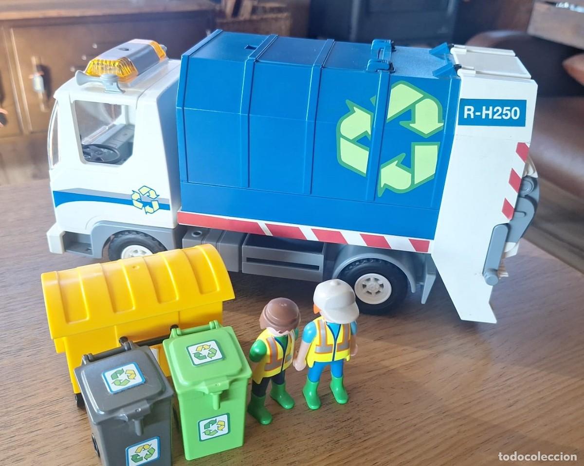 Playmobil: Cami&oacute;n de Basura Reciclaje - Foto 4