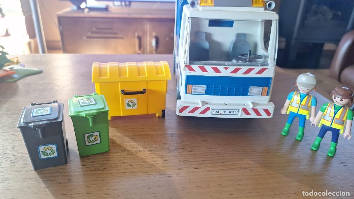 Playmobil: Cami&oacute;n de Basura Reciclaje - Foto 5