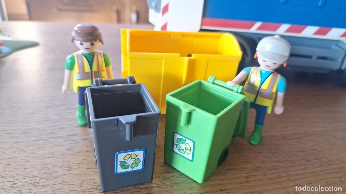Playmobil: Cami&oacute;n de Basura Reciclaje - Foto 6