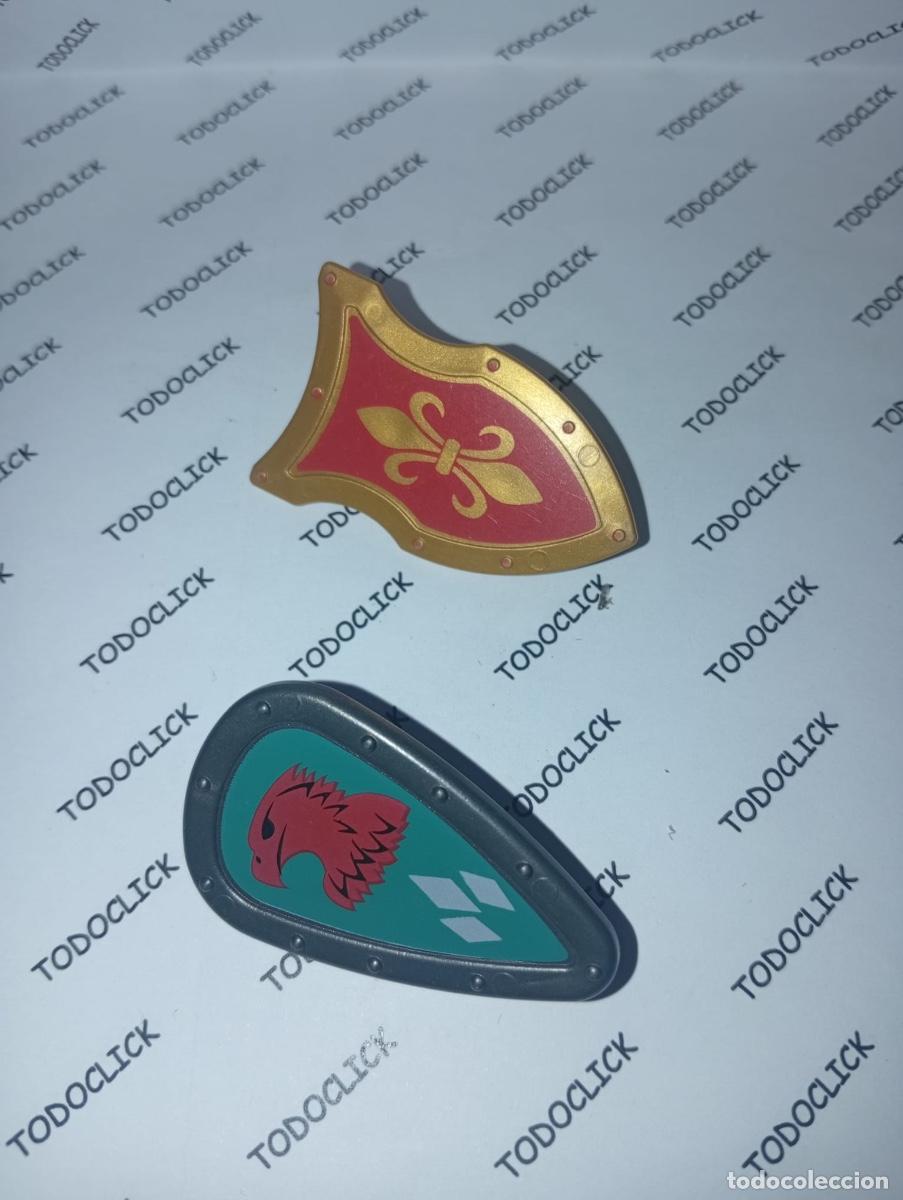 Playmobil: Playmobil escudos (pedido m&iacute;nimo 5&euro;)