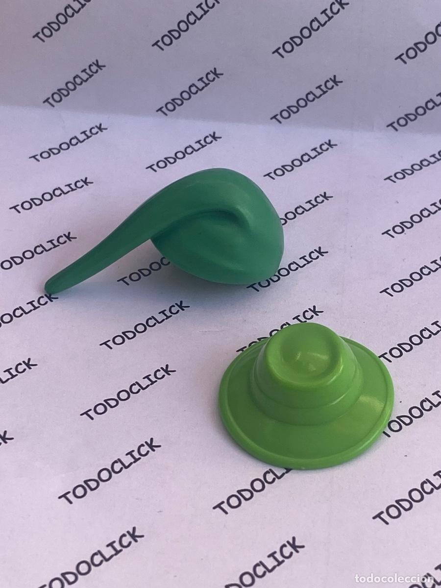 Playmobil: Playmobil gorros verdes (pedido m&iacute;nimo 5&euro;)