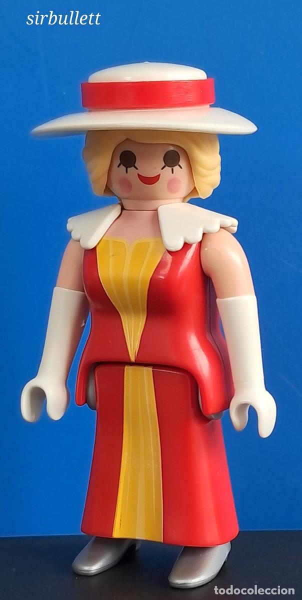 Playmobil: Figura mujer dama de la &oacute;pera. Serie 16. Playmobil.