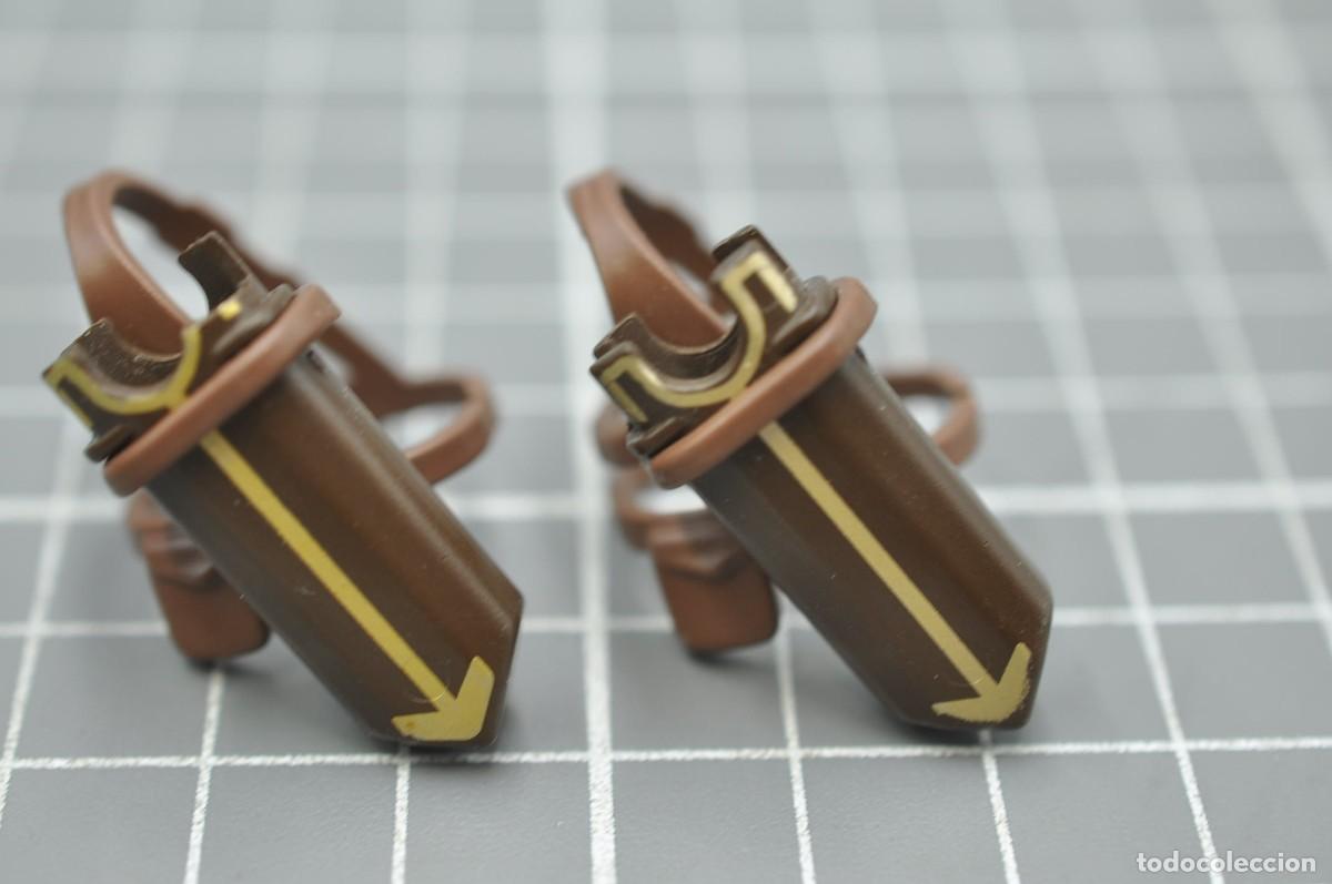 Playmobil: wsk104 Playmobil, 2 fundas espadas Super 4 Alex