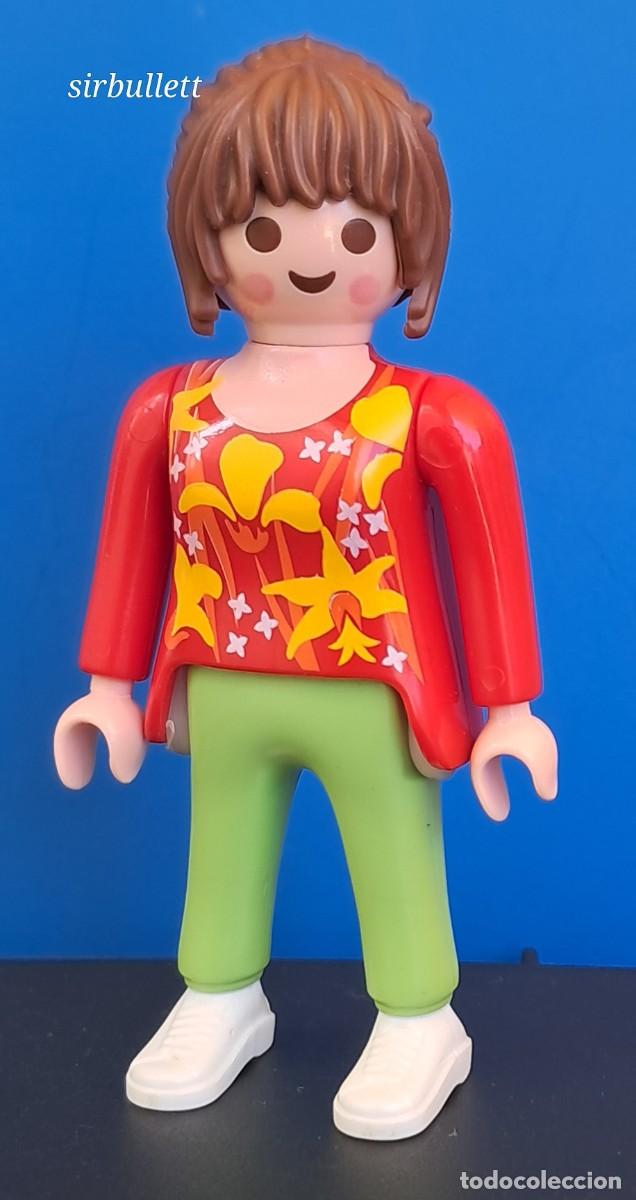Playmobil: Figura mujer con pelo recogido. Playmobil
