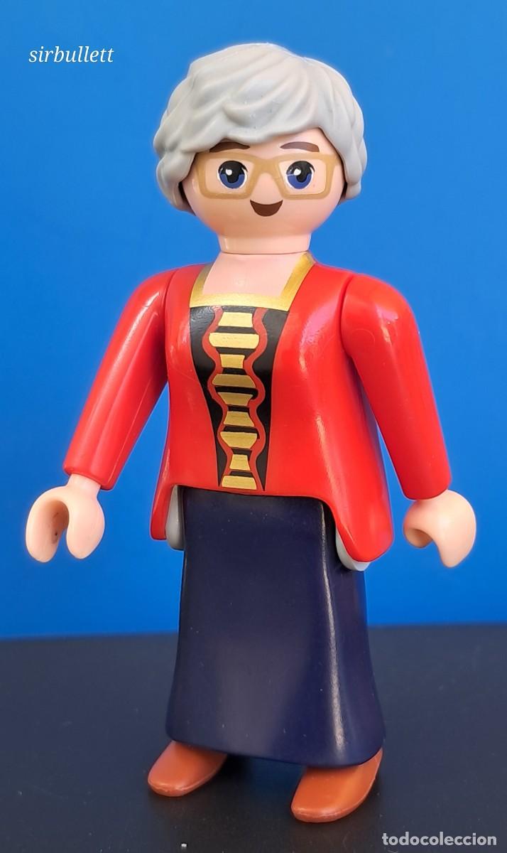 Playmobil: Figura mujer mayor. Playmobil