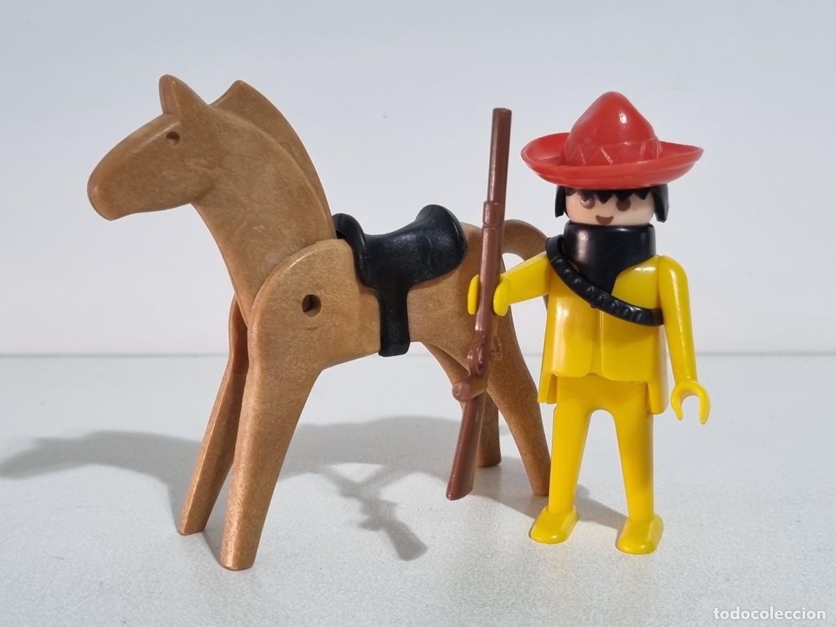 Playmobil: Playmobil 3343 Antiguo Mexicano Bandido Caballo Vaquero Oeste Western