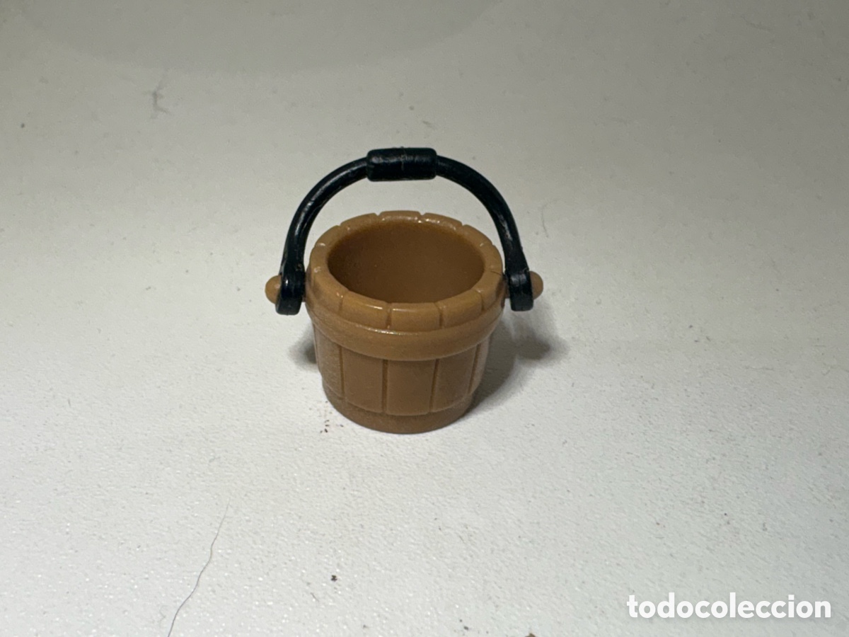 Playmobil: Cubo madera playmobil