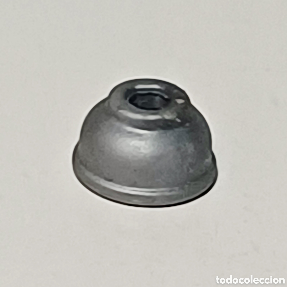 Playmobil: Pieza playmobil tapa base tope circular grus metalizado