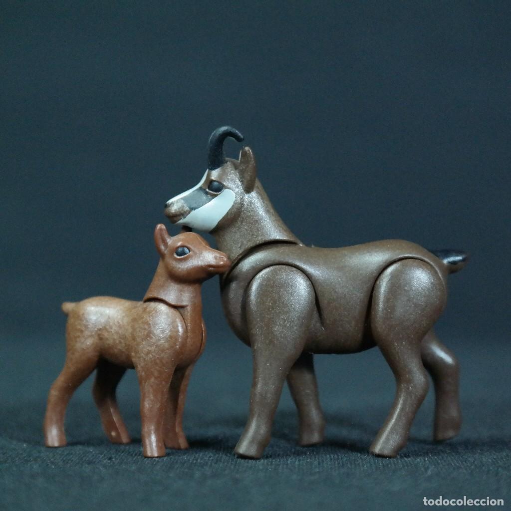 Playmobil: Playmobil cabra montesa con cria ☼