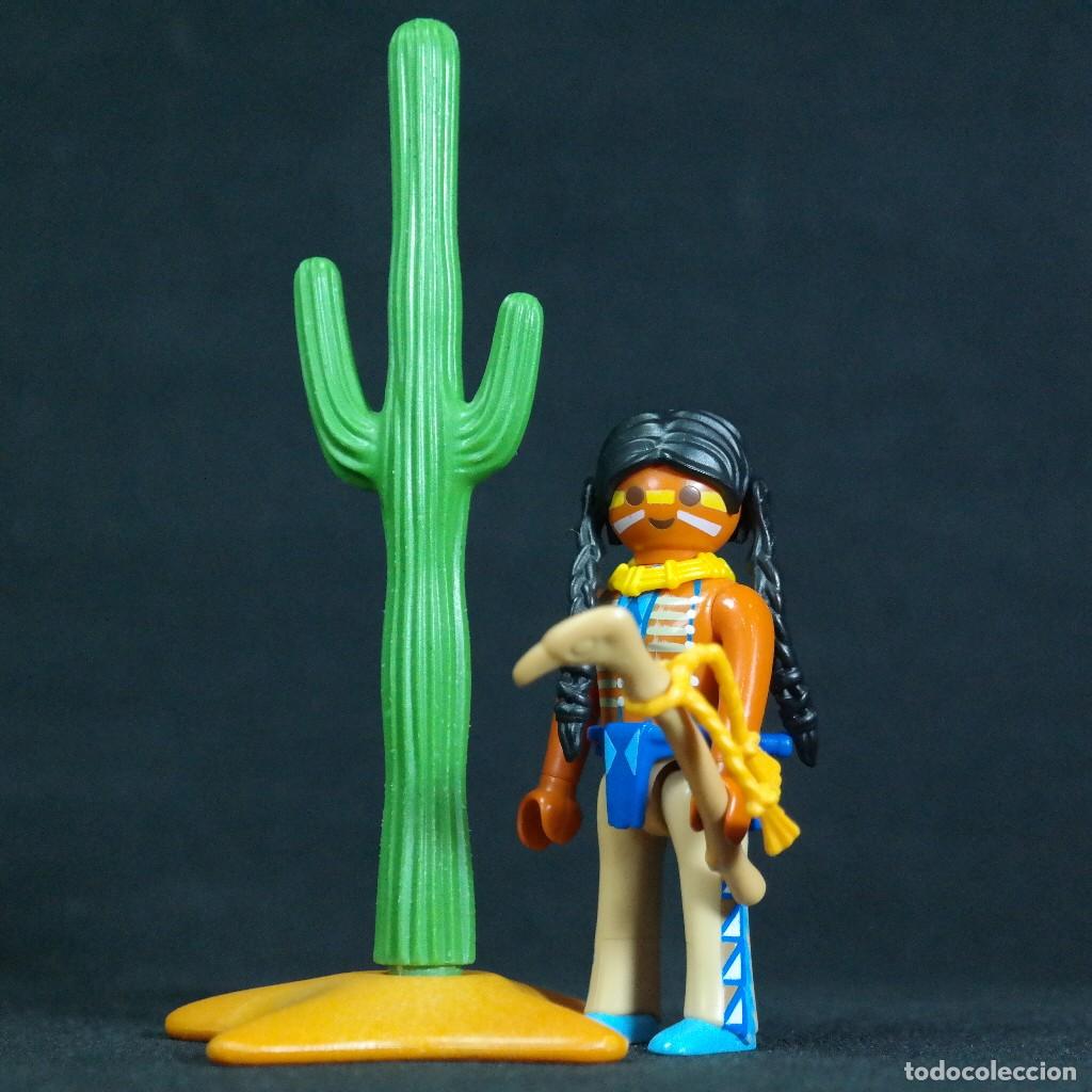 Playmobil: Playmobil indio con cactus ☼