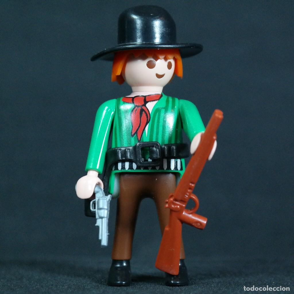 Playmobil: Playmobil vaquero con sombrero negro ☼