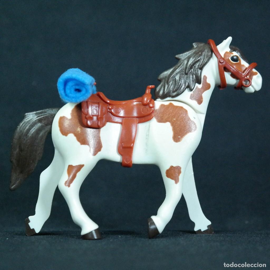Playmobil: Playmobil caballo manchas con montura ☼