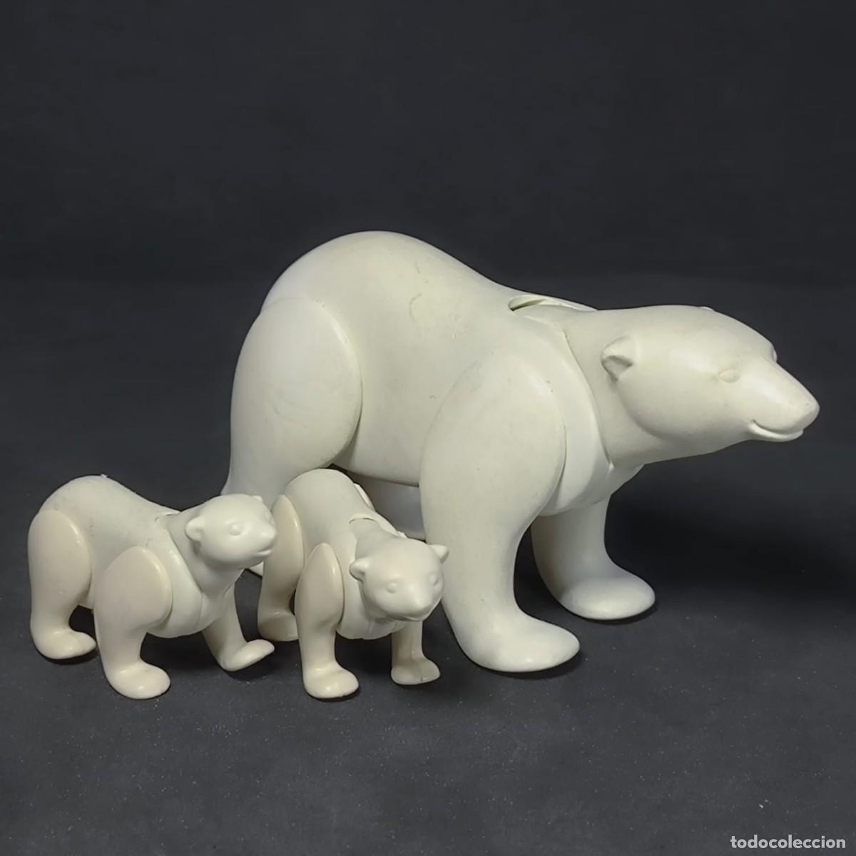 Playmobil: Playmobil oso polar con 2 ositos ☼
