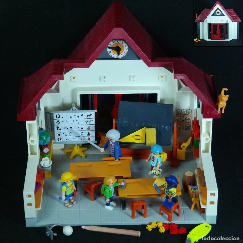 Playmobil: Playmobil escuela con maestro, alumnos y muchos accesorios ☼