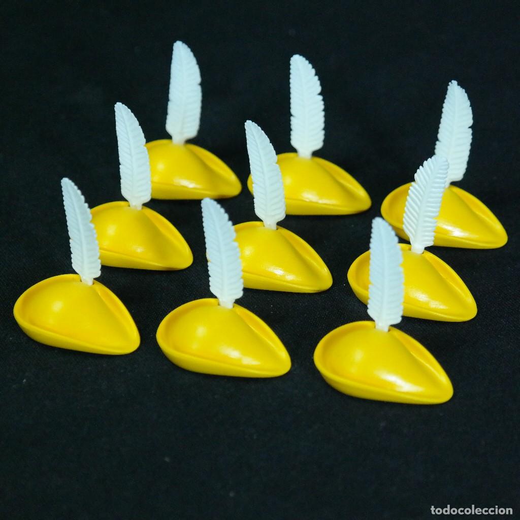 Playmobil: Playmobil gorros amarillos con plumas ☼