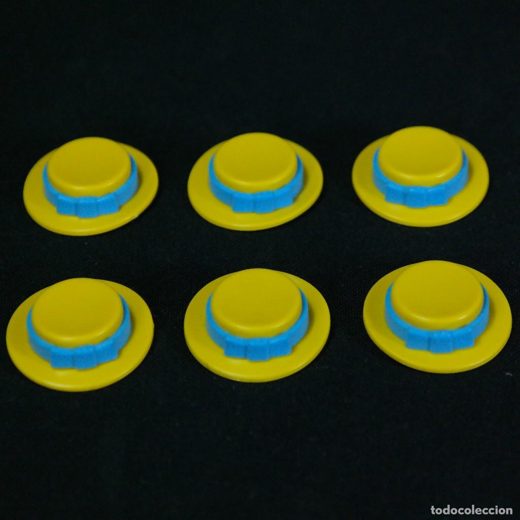 Playmobil: Playmobil sombreros amarillos con cintos ☼