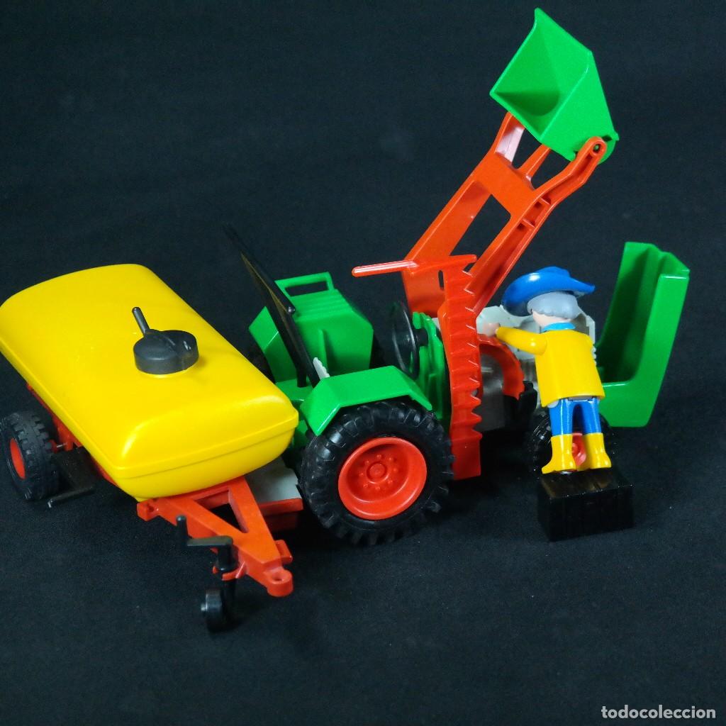Playmobil: Playmobil tractor con cisterna y granjero ☼ - Foto 4