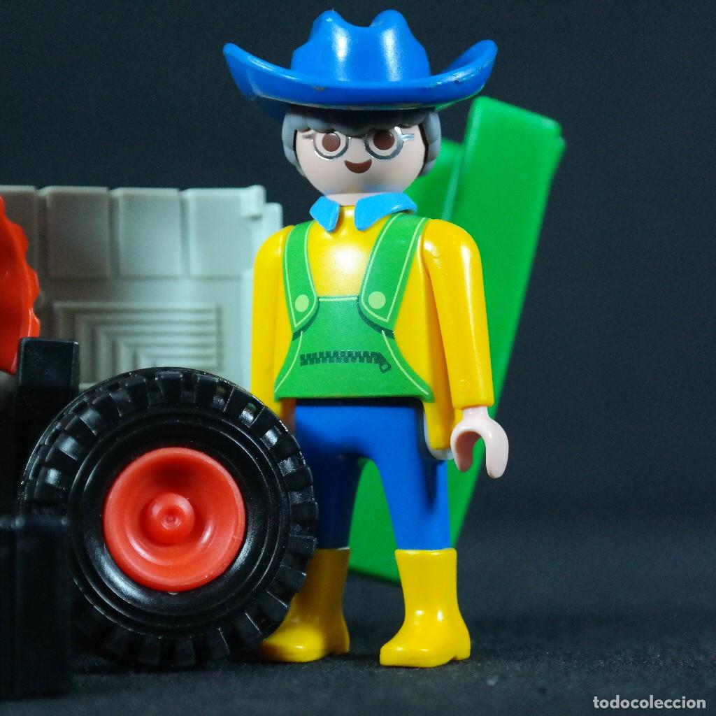 Playmobil: Playmobil tractor con cisterna y granjero ☼ - Foto 6