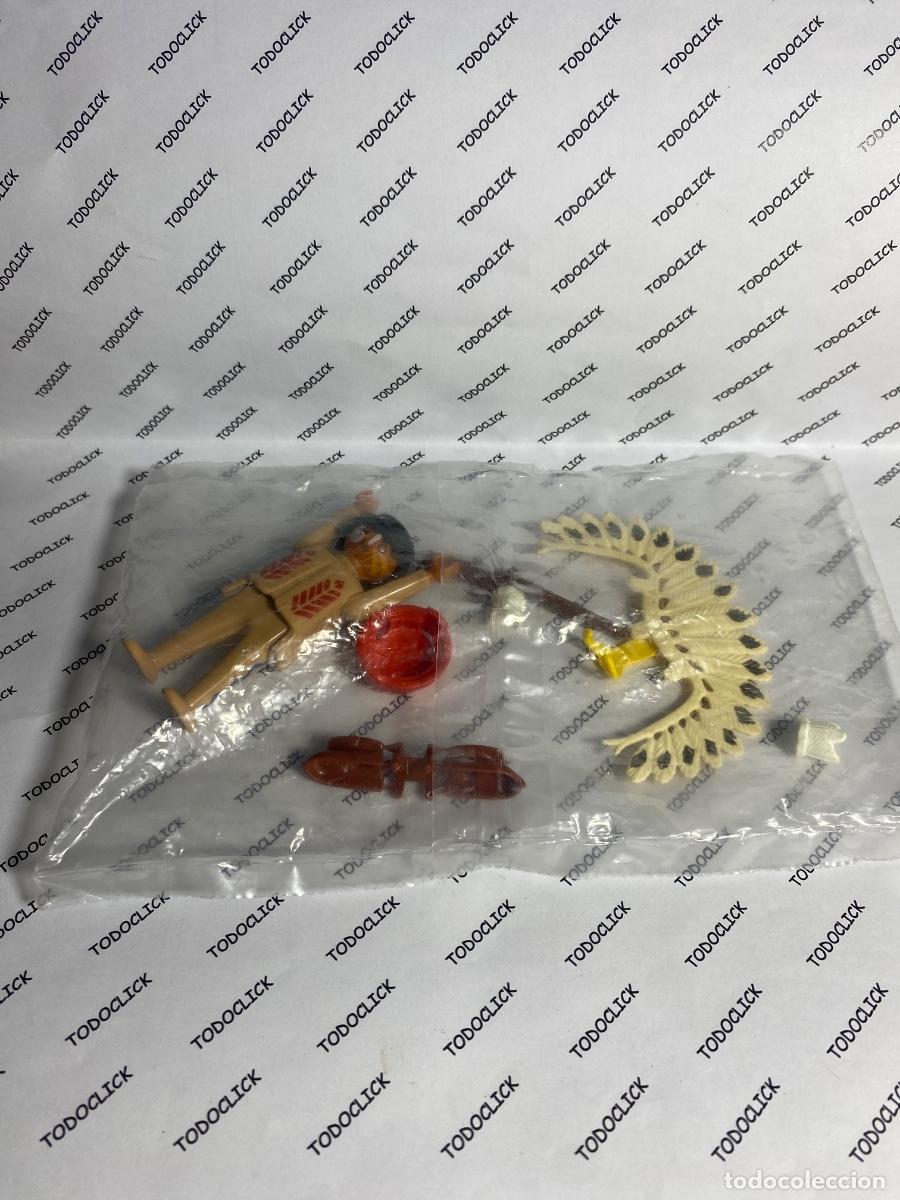 Playmobil: Playmobil indio bolsa sin abrir (pedido m&iacute;nimo 5&euro;)