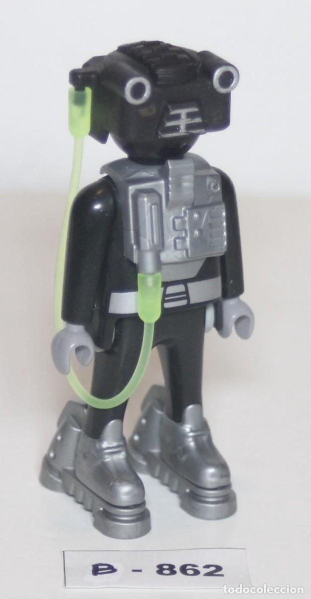 Playmobil: PLAYMOBIL FIGURA ROBOT - ESPACIO ANDROIDE FUTURE PLANET (B-862)