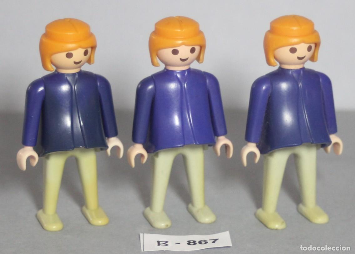 Playmobil: PLAYMOBIL 3 FIGURAS CLACKS (B-867)