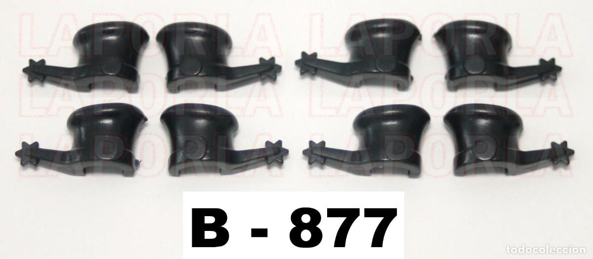 Playmobil: PLAYMOBIL 8 ESPUELAS (4 PARES) - OESTE VAQUERO FORAJIDO NORDISTAS (B-877)